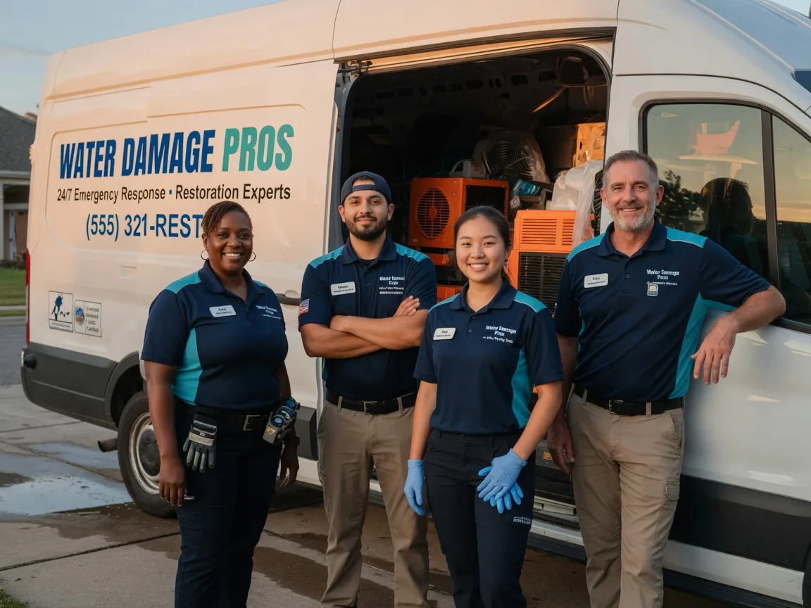 Water Damage Restoration company in Nada, TX